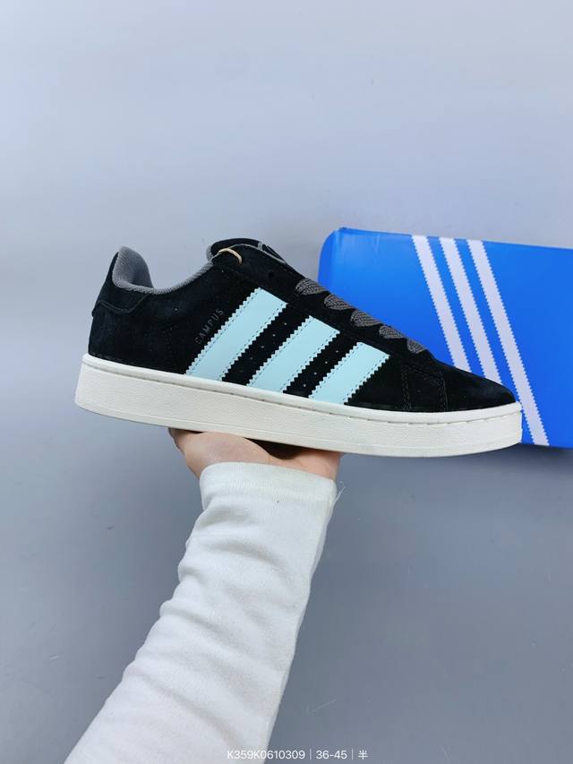 ：140 Adidas/阿迪达斯Originals Campus 00S男女款复古休闲板鞋 Size：如图 编码：K359K0610309