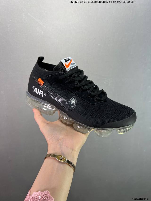 180 公司级高俊熙·周雨彤众明星同款，Virgil Abloh主理设计师品牌Off-White X Nike Air Vapormax Flyknit 2.0