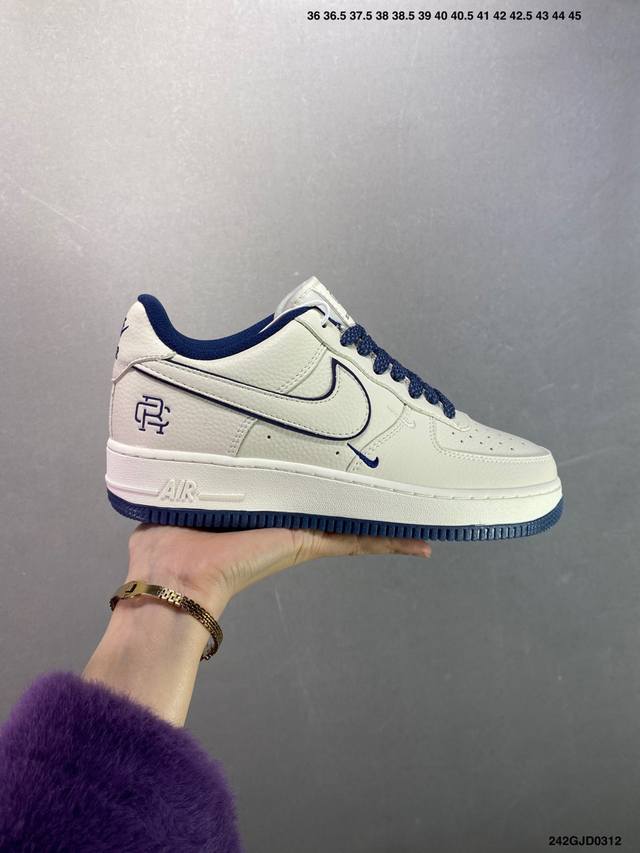 270 核心私 公司级 Nike Air Force 1 Low’07 空军一号低帮休闲板鞋 定制皮料 原楦原纸板 纯正空军版型 内置全掌气垫 货号：男 Cw