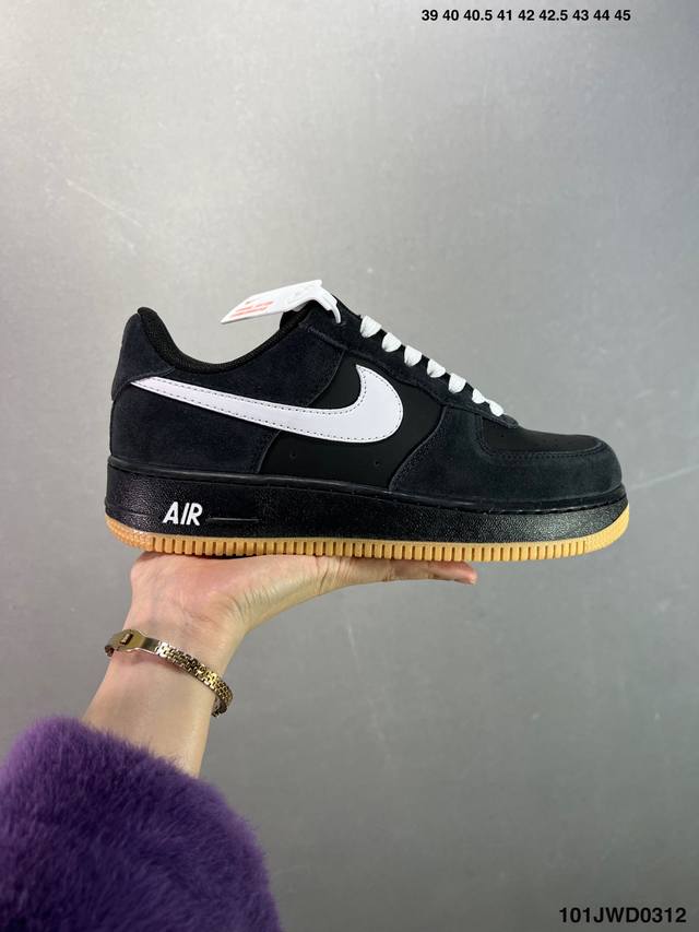 210 公司级Nike Air Force 1 ‘07 Low 空军一号 低帮 运动鞋 休闲鞋 折边针车 工艺难度大 原楦头原纸板 原装鞋盒 定制五金配件 内置