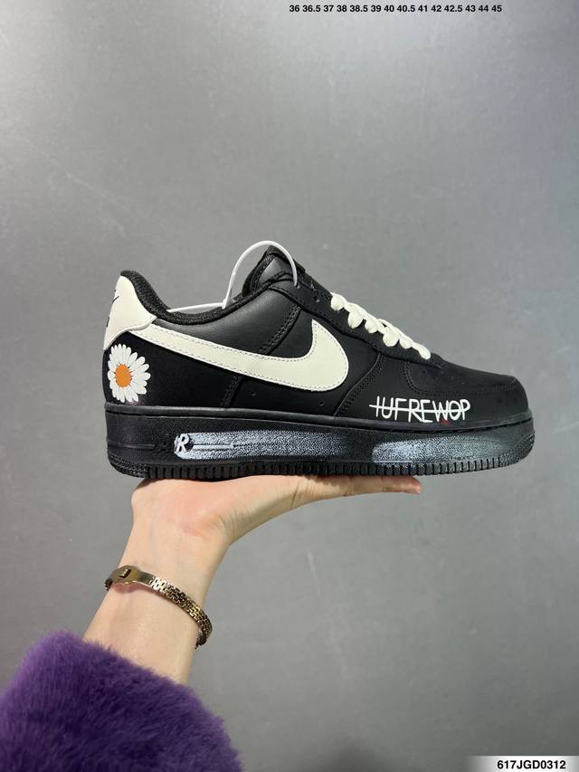 160 Nike Air Force 1 Low’07 空军一号低帮休闲板鞋 定制皮料 原楦原纸板 纯正空军版型 内置全掌气垫 货号：男 Cw2288-114