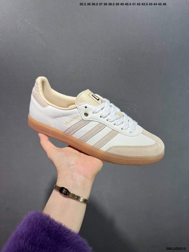 140 真标阿迪达斯Adidas Originals Samba Year Of The Dragon Ultimate Move 耐磨透气 低帮板鞋 货号：G