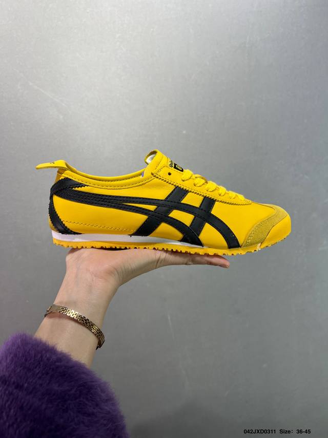 180 Asics/亚瑟士 男女鞋真标半码制 日产经典老牌-鬼塚虎/Onitsuka Tiger Mexico 66经典墨西哥系列复古经典百搭板鞋休闲运动鞋慢 - 点击图像关闭