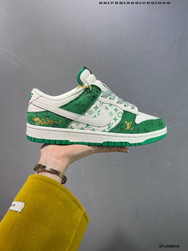 170 公司级Nike Dunk Sb Low 定制配色 定制Dunk Sb顾名思义，具有经典的Dunk血缘，又注入了更多的时尚元素。相较于普通的Dunk滑板鞋