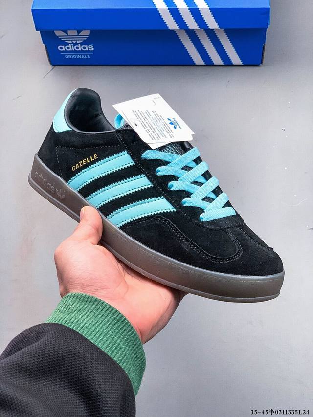 170 真标半码！阿迪达斯Adidas Gazelle 低帮复古百搭休闲运动板鞋 0311335L24