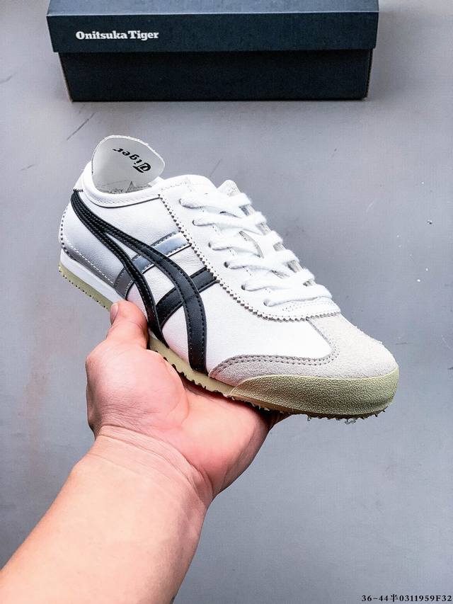 220 Asics Onitsuka Tiger 鬼冢虎手工鞋亚瑟士鬼冢虎专柜正品头层小羊皮 产品从款式颜色造型上体现出追求舒适和细节的完美，鞋类更是推崇手工制 - 点击图像关闭