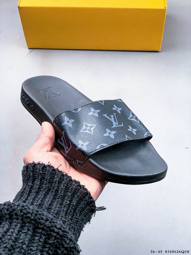 集图 80 Louis Vuitton 路易威登 Lv 夏季经典休闲拖鞋 0310126Q10