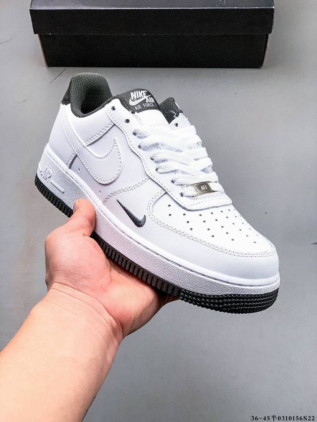 160 真标半码！耐克Nike Air Force 1 Low 空军一号低帮经典百搭休闲板鞋 0310156S22