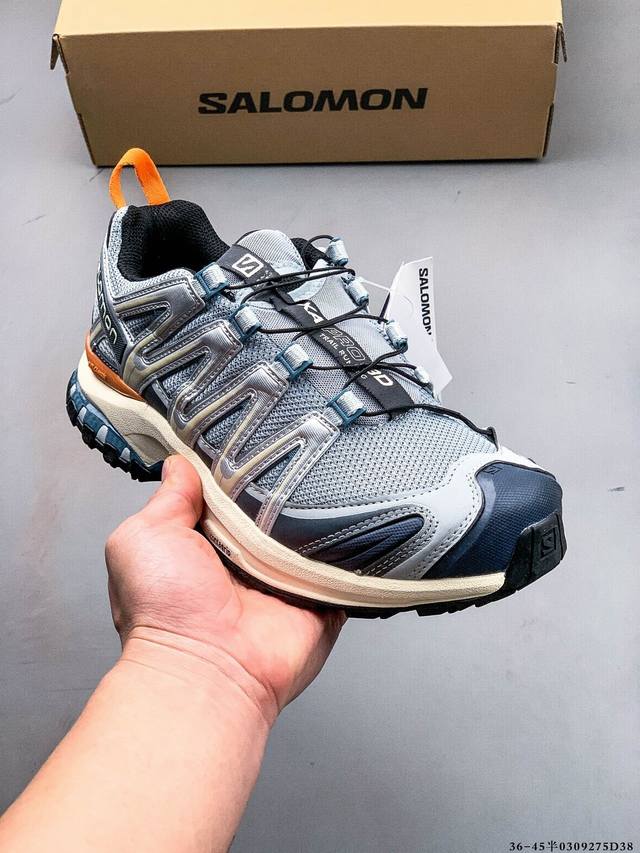 260 Salomon Xa Pro 3D Adv 萨洛蒙 户外越野跑鞋 鞋面采用Sensifit贴合技术 全方位贴合包裹脚型 鞋跟部鞋底牵引设计 提供强大的抓 - 点击图像关闭