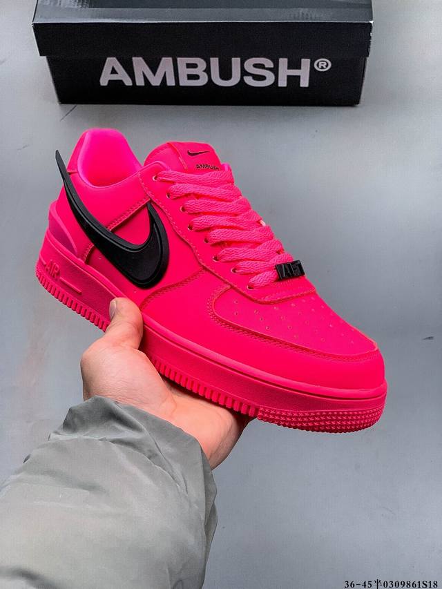 集图 130 Ambush X Nike Air Force 1 Low联名空军一号低帮 大厂批次 原鞋开发 原楦原纸板 采用原厂皮料 还原细节 正确拉帮工艺 - 点击图像关闭