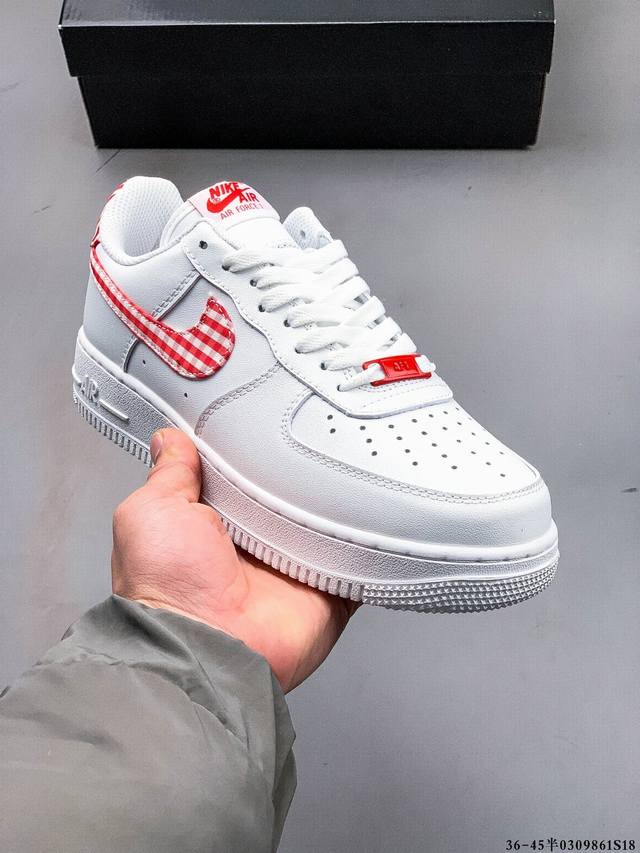 130 真标半码！耐克Nike Air Force 1 Low 空军一号低帮经典百搭休闲板鞋 0309861S18