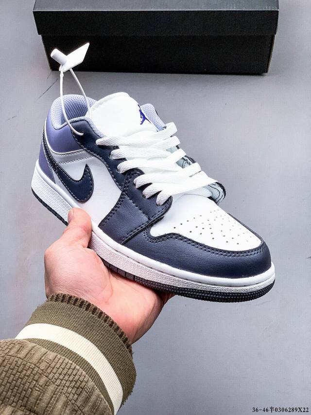 160 真标半码！耐克Nike Air Jordan Low 1 乔1低帮经典休闲板鞋 0306289X22