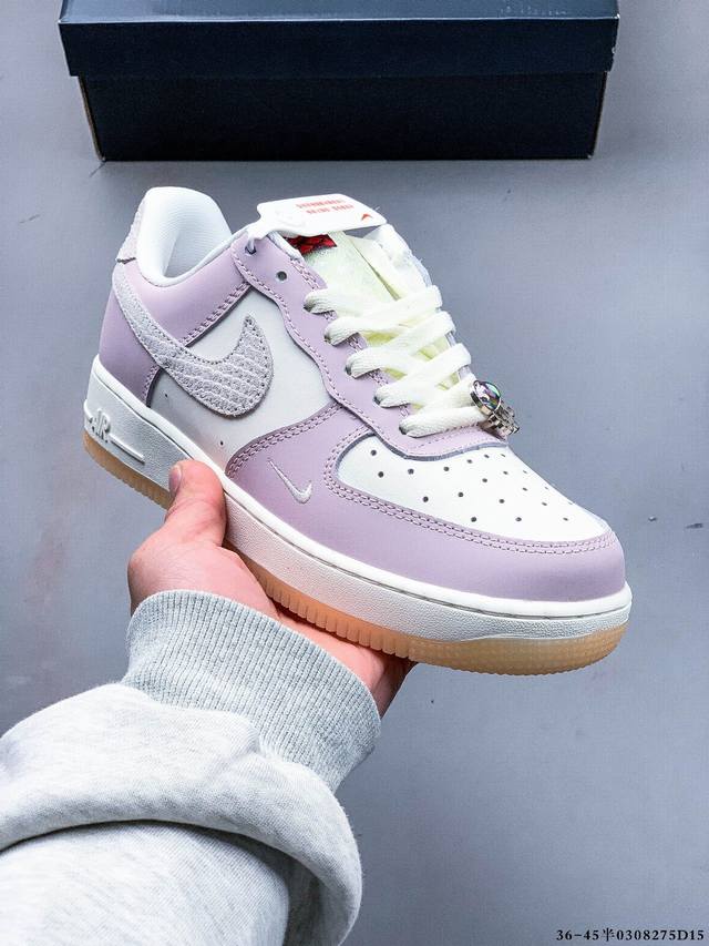 110 真标半码！耐克Nike Air Force 1 Low 空军一号低帮经典百搭休闲板鞋 0308275D15