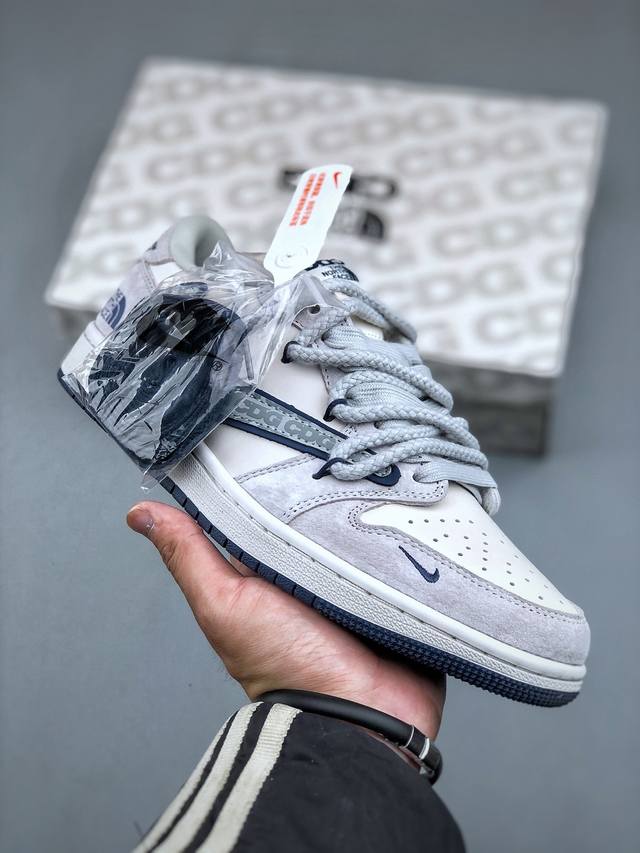 450支持放店 Travis Scott X Fragment Design X Jordan Air Jordan 1 Low Og Sp 乔1北面联名 Cd - 点击图像关闭