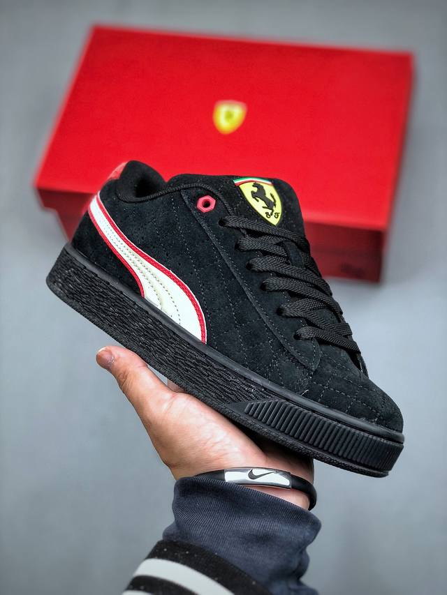 260支持放店 Ferrari Suede Xl 法拉利 X Puma Suede Xl Hero 百搭单品公司级 彪马Puma版鞋舒适 耐磨 低帮 男女同款