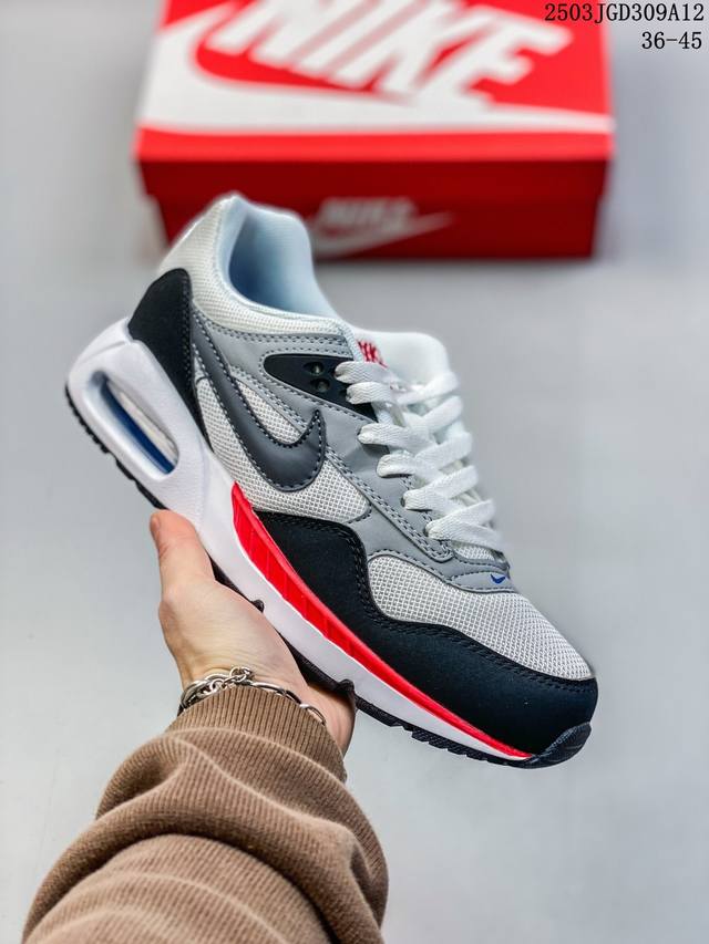 160 Nike 耐克 网面拼接 Nike耐克男鞋秋新款Nike Air Max Command运动鞋防滑耐磨低帮轻便跑步鞋 ！ 尺码：见图 编码：03Jgd3