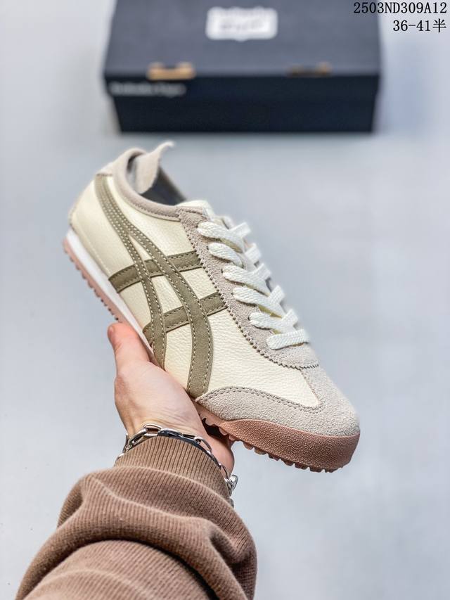 120 亚瑟士Asics Onitsuka Tiger Slip-On鬼冢虎 一脚蹬 帆布鞋 货号：D3K0N 0143 码数：36 37 37.5 38 39