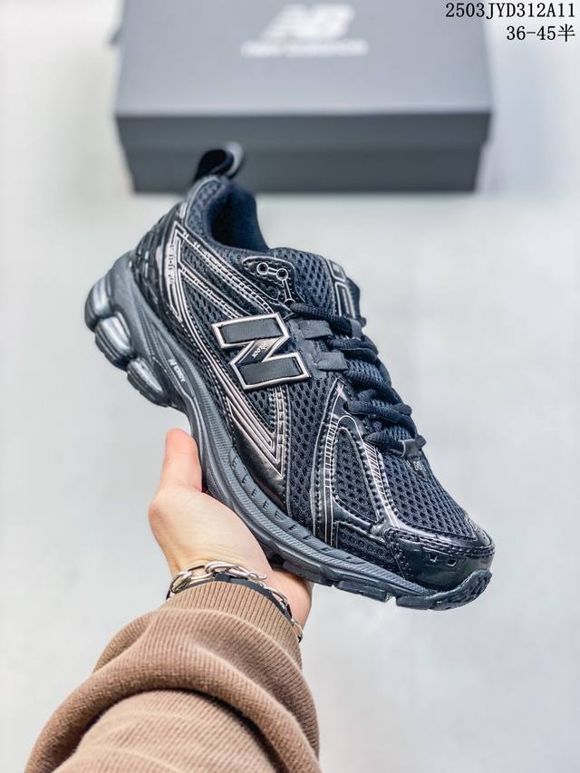 200 【公司级】New Balance Mr906Nb新百伦系列复古老爹风休闲运动慢跑鞋。采用轻质牛剖革拼接透气网眼衬垫织物鞋面材质 T-Beam大底提供足步