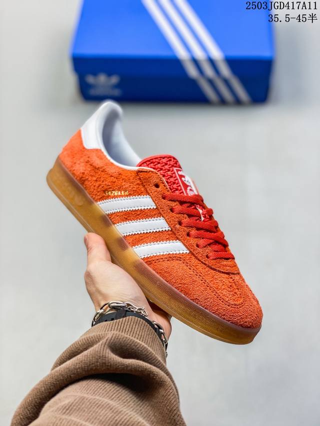 160 公司级阿迪达斯三叶草Adidas Originals Samba Og 桑巴舞系列绅士德训足球风百搭低帮休闲运动板鞋 36-45 尺码:36 36.5