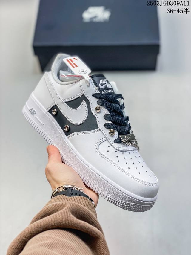 160 公司级 Af1耐克 Nike Air Force 1 ‘07 Low 空军一号 厚底增高百搭运动板鞋 原楦头原纸板 打造纯正空军版型，专注外贸渠道 全掌 - 点击图像关闭