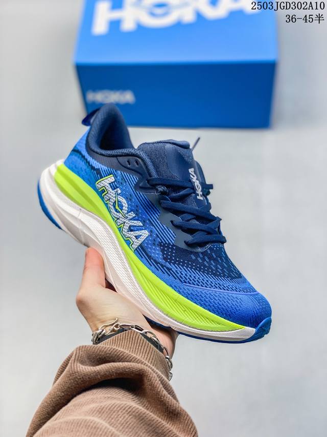 160 Hoka One One男女士夏季跑步鞋Sky Flow舒适透气轻量缓震回弹 尺码：36-45半 编码：03Jgd302A11