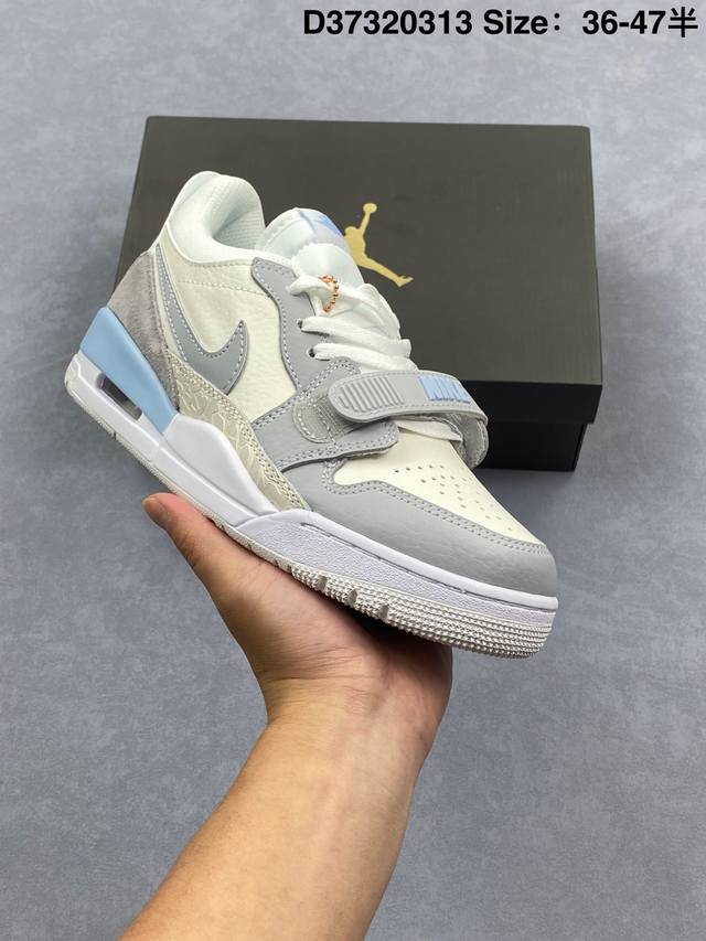 220 公司级三合一最强合体，多种新配色回归耐克Nike Air Jordan Legacy 312 High”White/Grey Fog/Blue/Red“ - 点击图像关闭