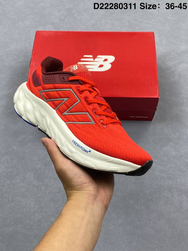 200 公司级新百伦New Balance Nb Fresh Foam Evoz V2舒适耐磨低帮跑步鞋 实拍首发受到Fresh Foam1080舒适骑行的启发