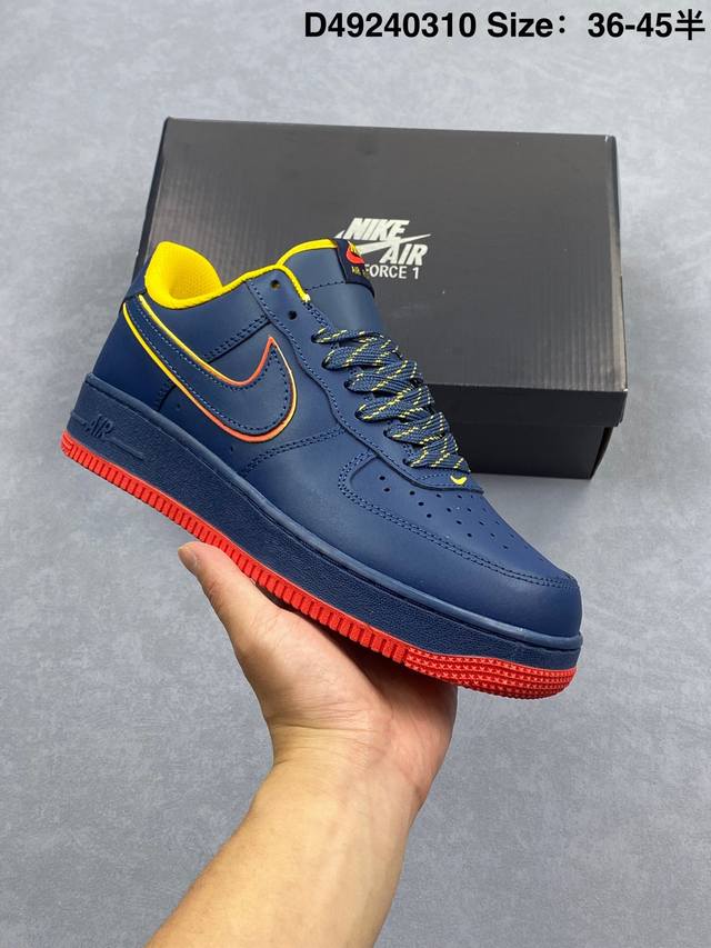 170 耐克 Nike Air Force 1 '07 Low 2025新年新款 空军一号含气垫 小白鞋 低帮百搭厚底增高休闲运动板鞋。柔软、弹性十足的缓震性能 - 点击图像关闭