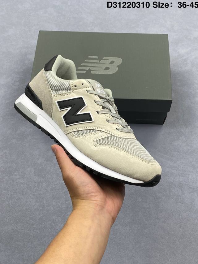 160 【新品】Nb新百伦New Balance Ml565系列复古老爹风休闲运动板鞋 山系越野跑旅游鞋全新配色时尚又百搭！ 型号：Ml565Eg1/Ew1，简