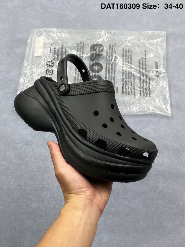 120 Crocs卡骆驰 Classic Clog Eva 厚底运动 洞洞鞋 男女同款 明星款 货号:10001-160 编码：Dat160309 码数:34-