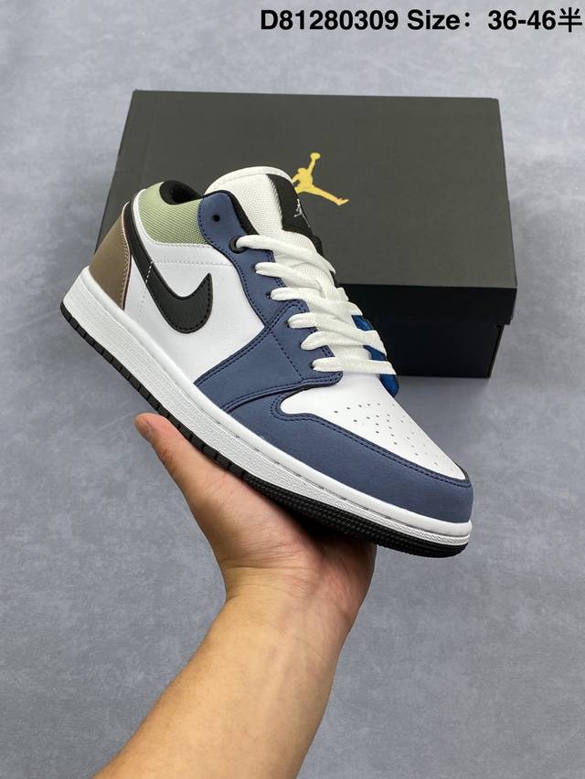 200 公司级Air Jordan 1 Low Se Aj1低帮系列篮球鞋 官方同步配色 原装级产物 #拒绝公底 立体鞋型 细节完美 高清洁度 购置公司同步原材