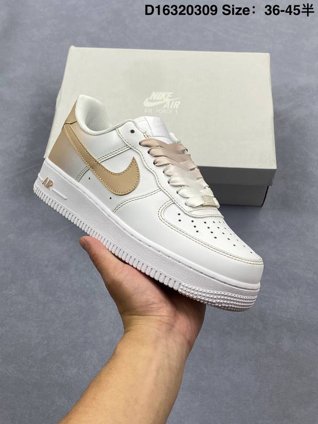 220 公司级Nike Air Force 1 Low 空军一号低帮休闲运动板鞋 原楦头原纸板 打造纯正空军版型 专注外贸渠道 全掌内置蜂窝气垫 原盒配件 原厂