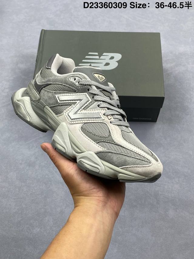 250 公司级New Balance 公司级版本 Nb9060 联名款 复古休闲运动慢跑鞋 鞋款灵感源自设计师本人对夏日的怀日回忆。鞋面大身由空间双格及磨砂鞋面