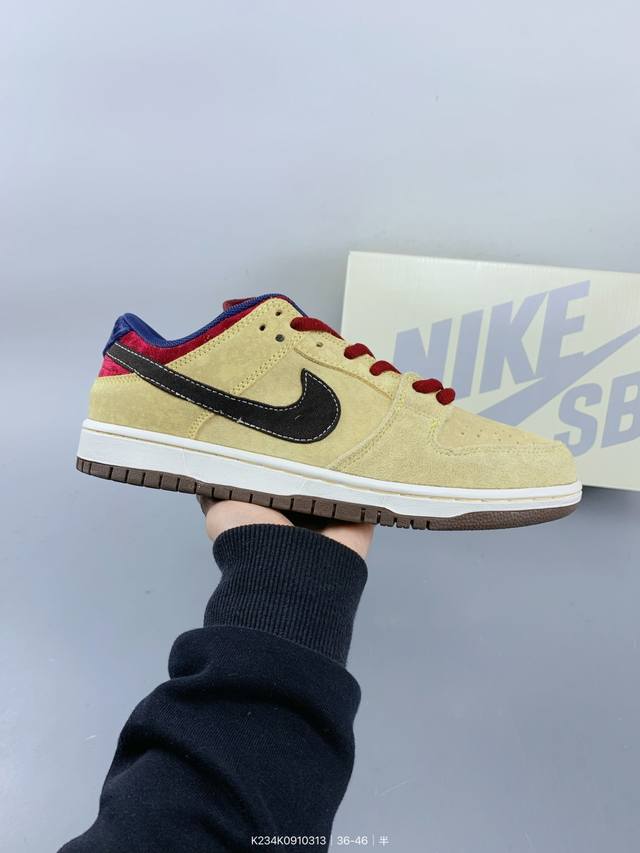 ：180 真标带半码耐克Nike Dunk Low 板鞋 Sb系列经典百搭休闲运动板鞋加厚鞋舌的填充，使舒适性大大提升，同时也更方便穿脱中底部分则加入了脚感柔软