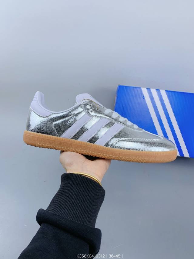 ：120 Adidas Originals Samba 阿迪达斯 低帮 桑巴百搭透气舒适防滑低邦板鞋 Size：如图 编码：K356K0410312