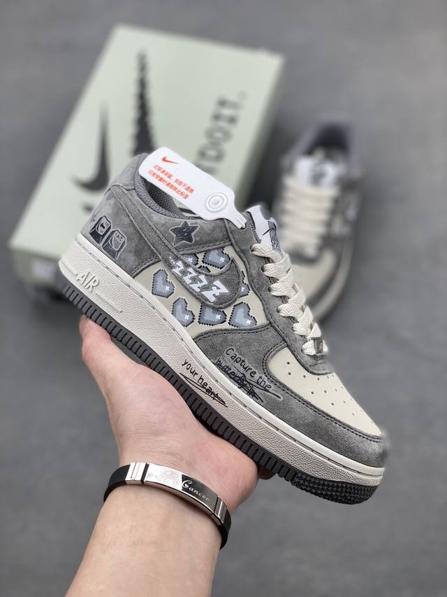 本地自取340 海外限量发售！公司级Nike Air Force 1 '07 Low 空军一号 低帮 运动鞋 休闲鞋 折边针车 工艺难度大 原楦头原纸板 原装鞋