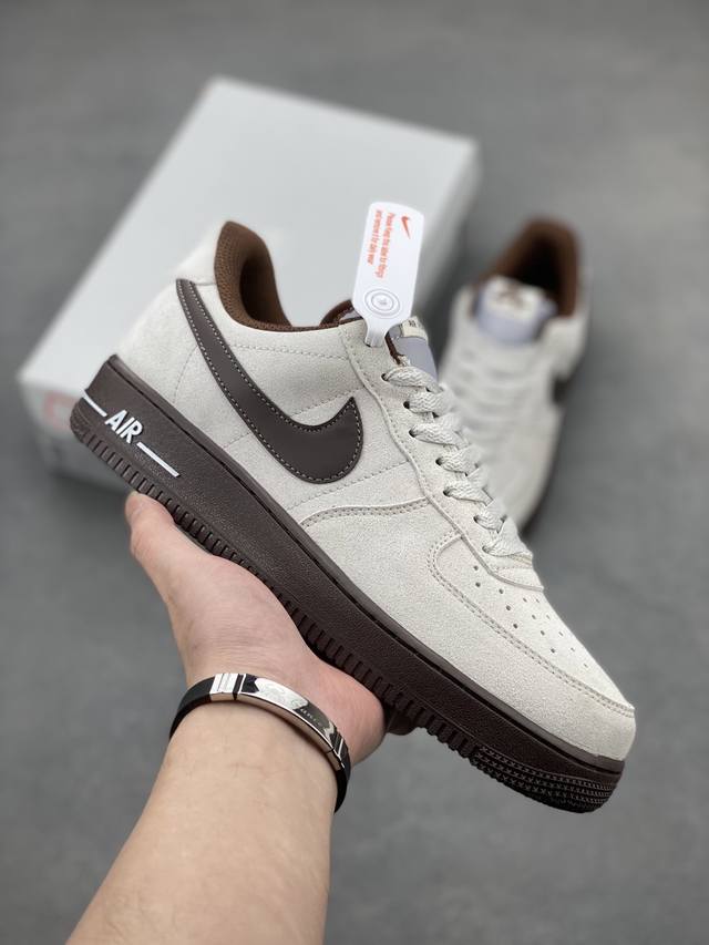 本地自取220 海外限量发售！公司级Nike Air Force 1 '07 Low 空军一号 低帮 运动鞋 休闲鞋 折边针车 工艺难度大 原楦头原纸板 原装鞋