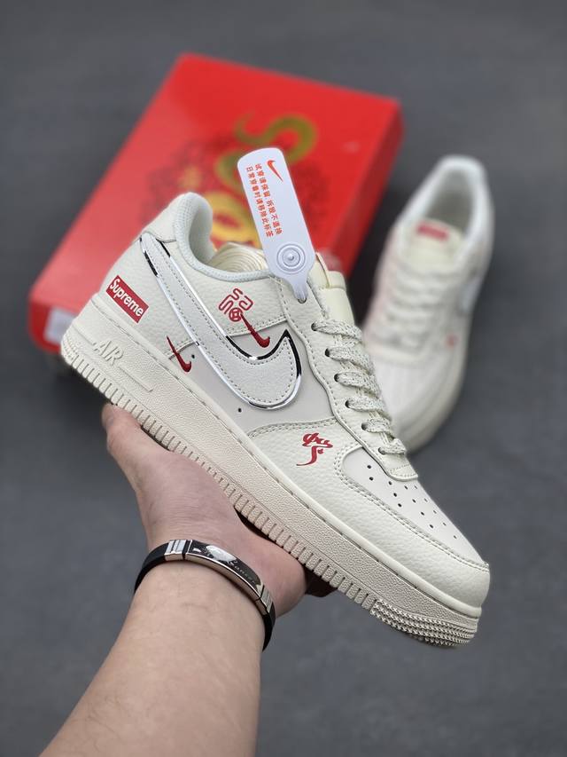 本地自取310 海外限量发售！公司级Nike Air Force 1 '07 Low 空军一号 低帮 运动鞋 休闲鞋 折边针车 工艺难度大 原楦头原纸板 原装鞋