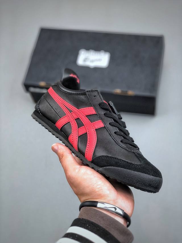 170 Onitsuka Tiger鬼塚虎 Mexico 66 黑色 货号：1183C102-004 尺码：36 36.5 37 38.5 39 40 40.5