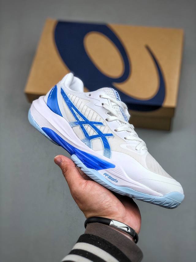 260 亚瑟士Asics Sky Elite Ff 3.0 低帮跑步运动竞速跑鞋 轻便减震回弹专业训练排球运动鞋 轻量舒适透气材质 升级全新缓震中底部位科技材质