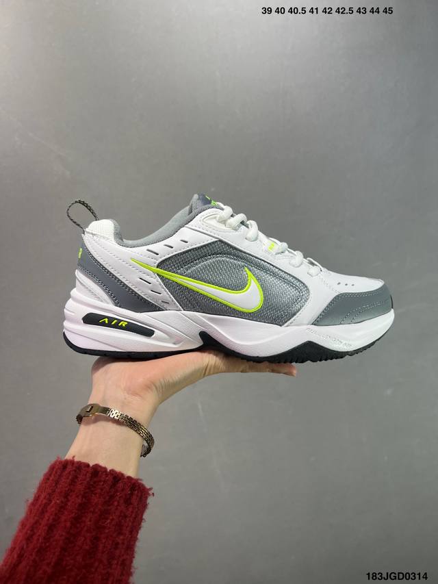 160 真标Nike Air Monarch Iv皮革 日常百搭 減震防滑 低帮生活休闲鞋 货号:415445-168 尺码:36 36.5 37.5 38 3 - 点击图像关闭