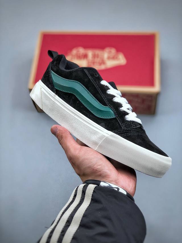 新配色出货材质用料真猪八 超万斯 Vans Knu-Skool Vr3 Lx 面包鞋 坎普尔 茱利安系列低帮复古硫化休闲运动板鞋 肥胖版大logo 要说整个20