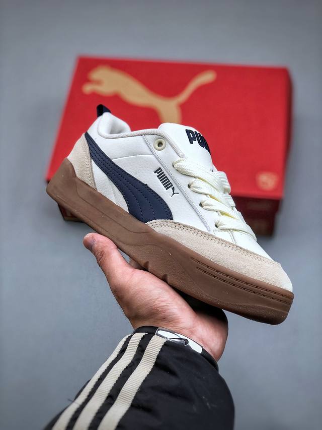 Puma Park Lifestyle Og Sneaker 公园生活方式系列低帮复古面包风百搭休闲运动板鞋蕾哈娜同系面包鞋 #原楦原纸版开发版型 #采用环保纤