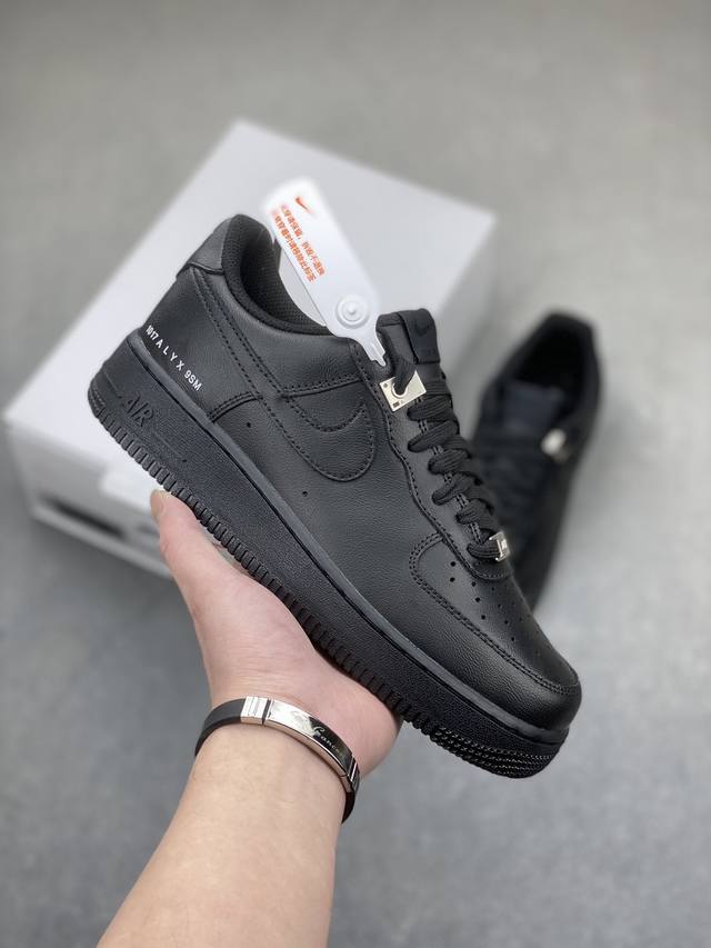 Nike Air Force 1 Low 9S联名黑 空军一号低帮运动休闲板鞋 原楦头原纸板 打造纯正空军版型 专注外贸渠道 全掌内置蜂窝气垫 原盒配件 原厂中