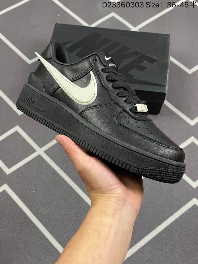 韩裔美籍设计师yoon Ahn主理时尚品牌 Ambush X Nike Air Force 1 Low Sp Phantom 联名空军一号低帮运动板鞋 Dv34