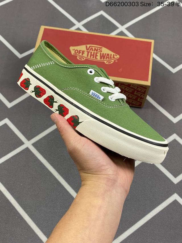 万斯vans Authentic 44Dx经典安娜海姆 低帮硫化滑板鞋复古aut高端硫化 休闲板鞋 类型 男女鞋 码数 35-39硫化半码 编码 D66 303