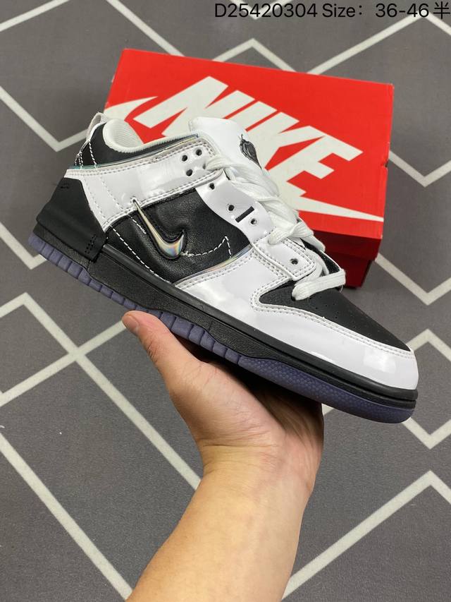 公司级耐克nike Sb Dunk Low扣篮系列低帮休闲运动滑板板鞋采用软质牛剖皮鞋面材质#正确后跟反口里弧度#原厂中底布正确印刷#鞋垫嵌入缓震乳胶+Sole