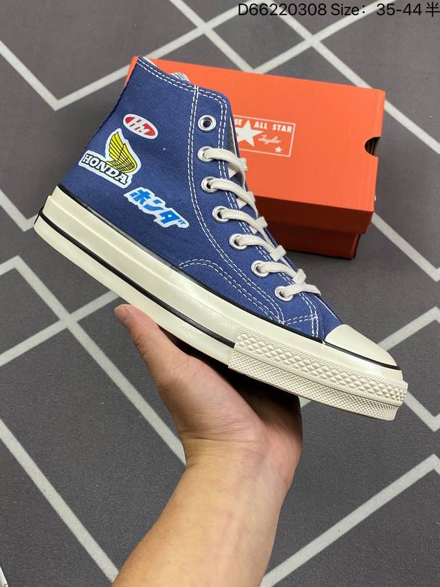 匡威 1970S 帮高 帆布 黑白色 香紫芋色 高灰级色 海色蓝军 #Converse 1970S 高帮2020年新全季冬加绒纯色来了此次全新绒加70S依旧采用