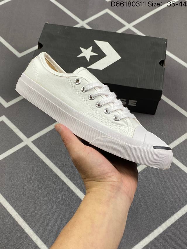 Converse 匡威 港版出口订单品质 实力硫化工艺原盒真标 最为正确原装楦型青春记忆 Og常青款学生情侣converse 匡威converse Jack P