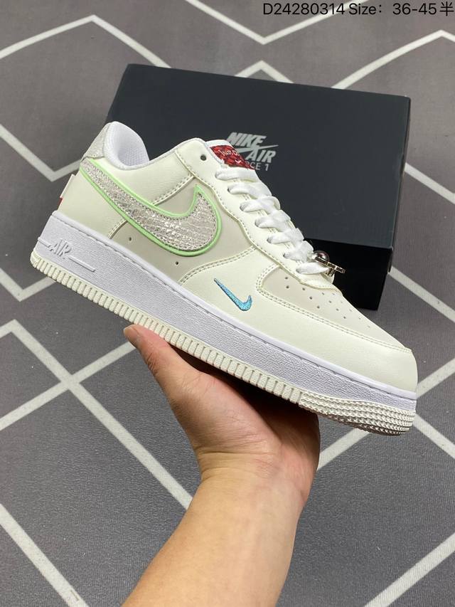 Nike Air Force 1 Low 07 原楦头原纸板 打造纯正低帮空军版型 专注外贸渠道 全掌内置蜂窝气垫 原盒配件 原厂中底钢印 拉帮完美 官方货号